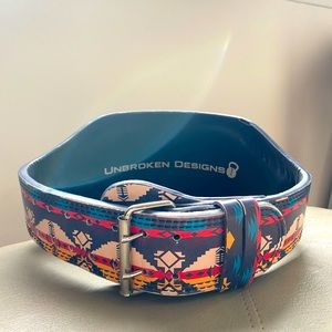 Unbroken Designs - Aztec Leather Lifting Belt